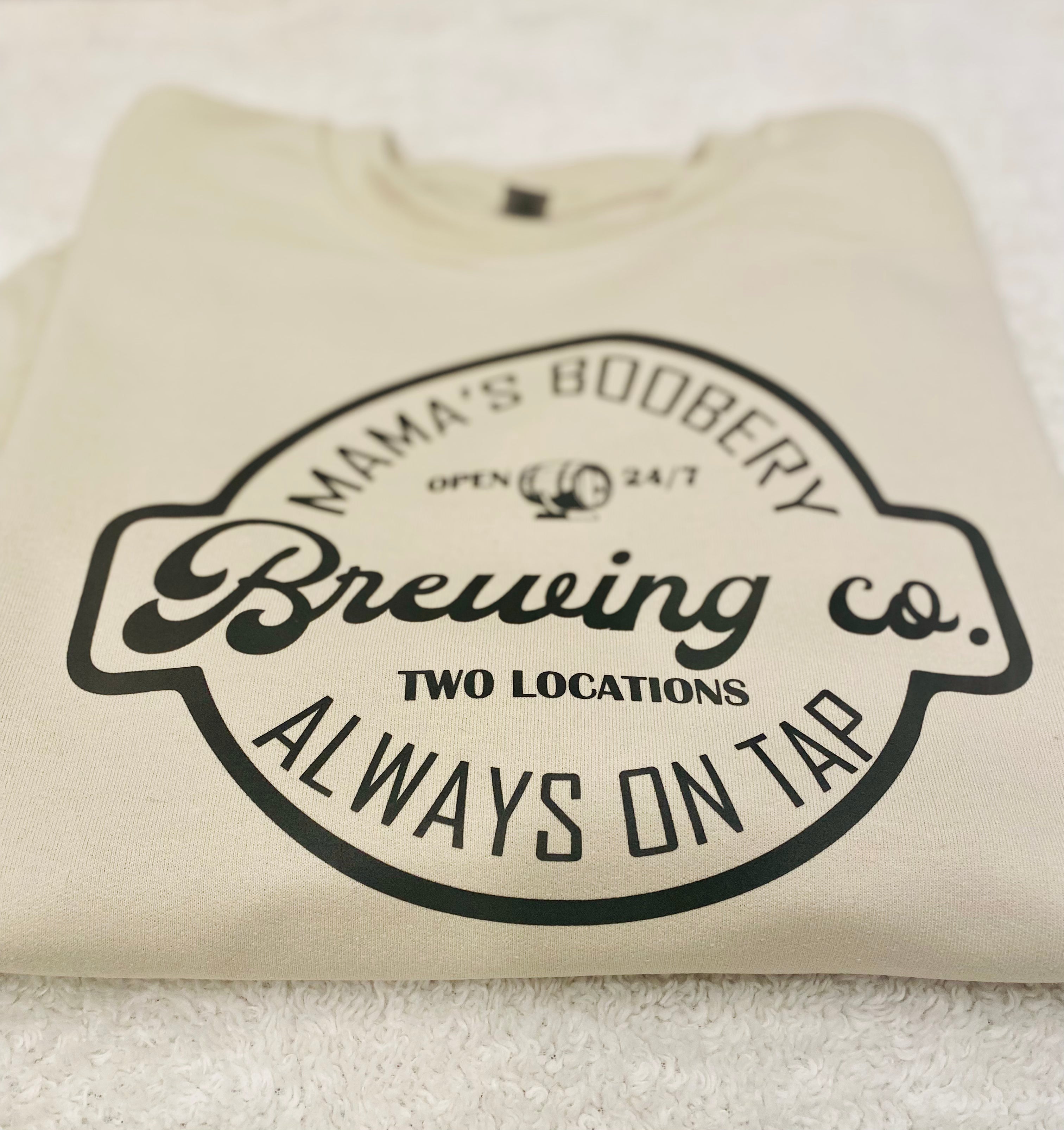 Mama’s Boobery Brewing Co. Crewneck Sweatshirt